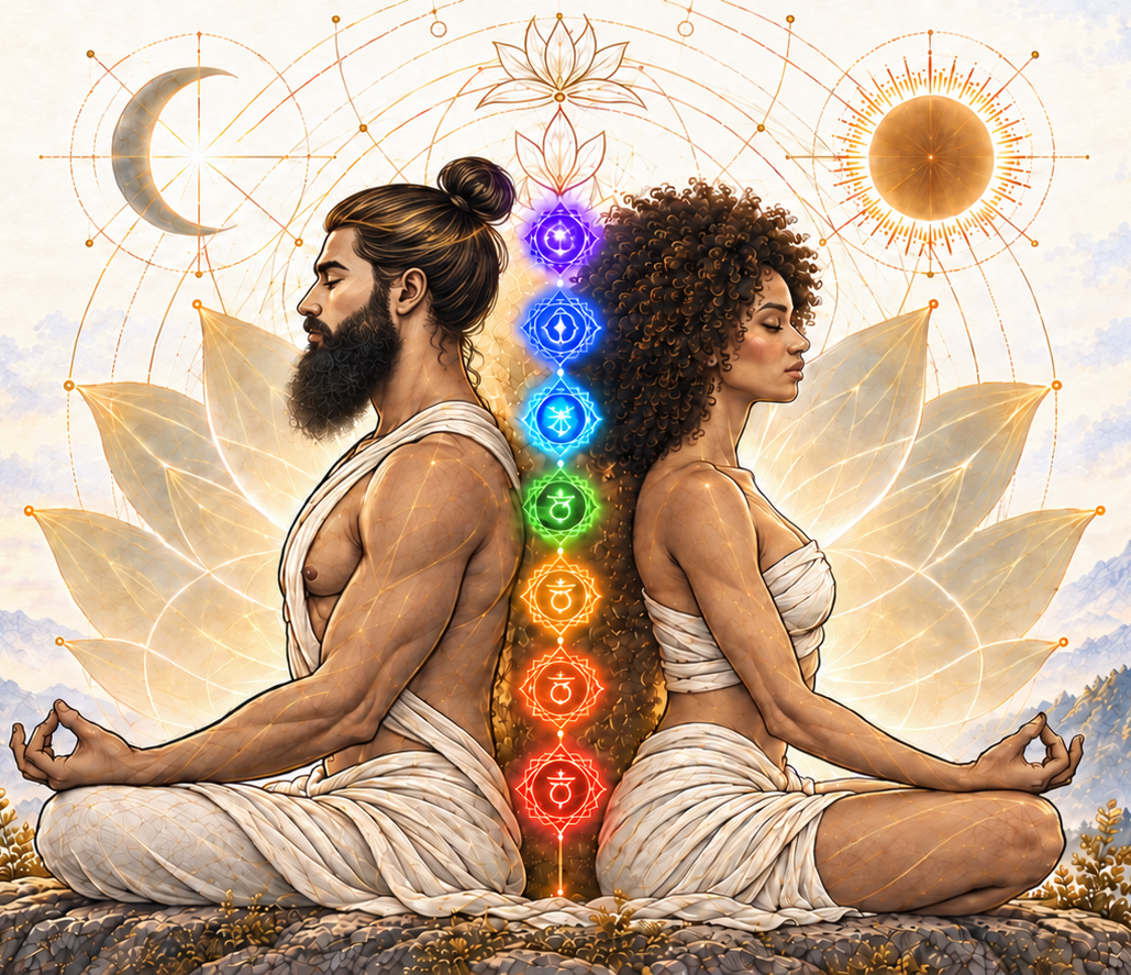 Visuel Human Efficience : méditation et équilibre